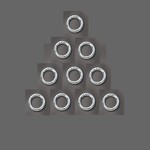 Sterling Silver 5mm Closed Jump Ring - 10 Pieces