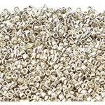 Miyuki Delica 11/0 Galvanized Silver Seed Beads