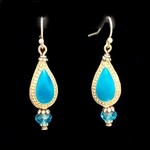 Cloisonne Drop Earrings