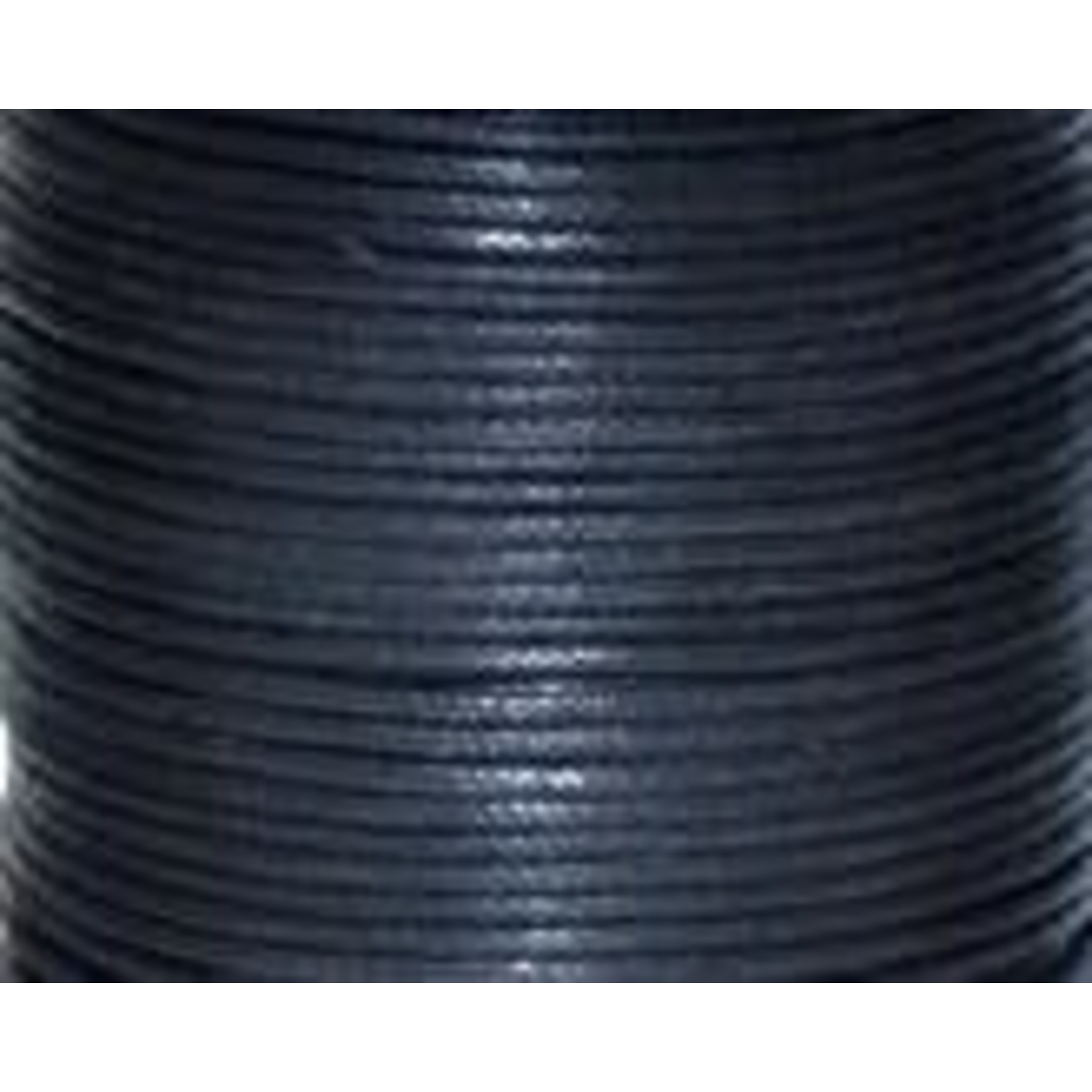 Black Waxed Cotton Cord