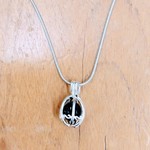 Caged Onyx Necklace - Ready to Wear