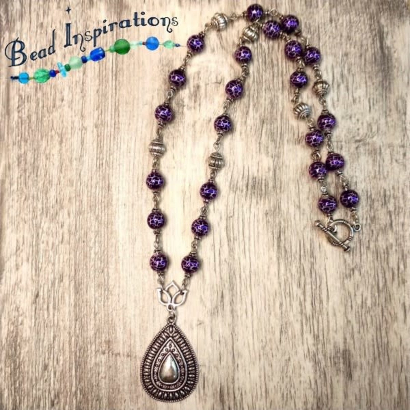 Bali Lotus Necklace - Ready to Wear