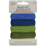 Knot-it! Waxed Brazilian Poly Cord - Hang Loose 15 Yards/Color