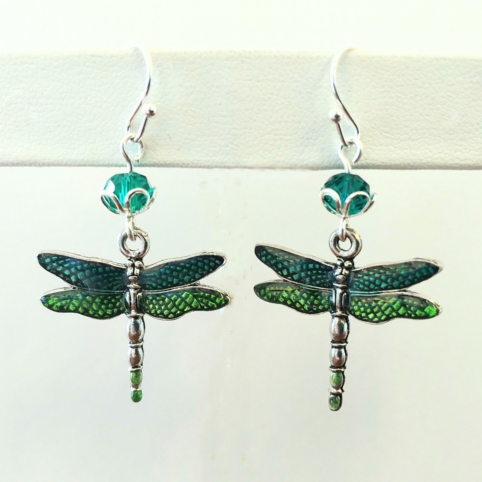 Bead Inspirations Vibrant Dragonfly Teal Earring Kit