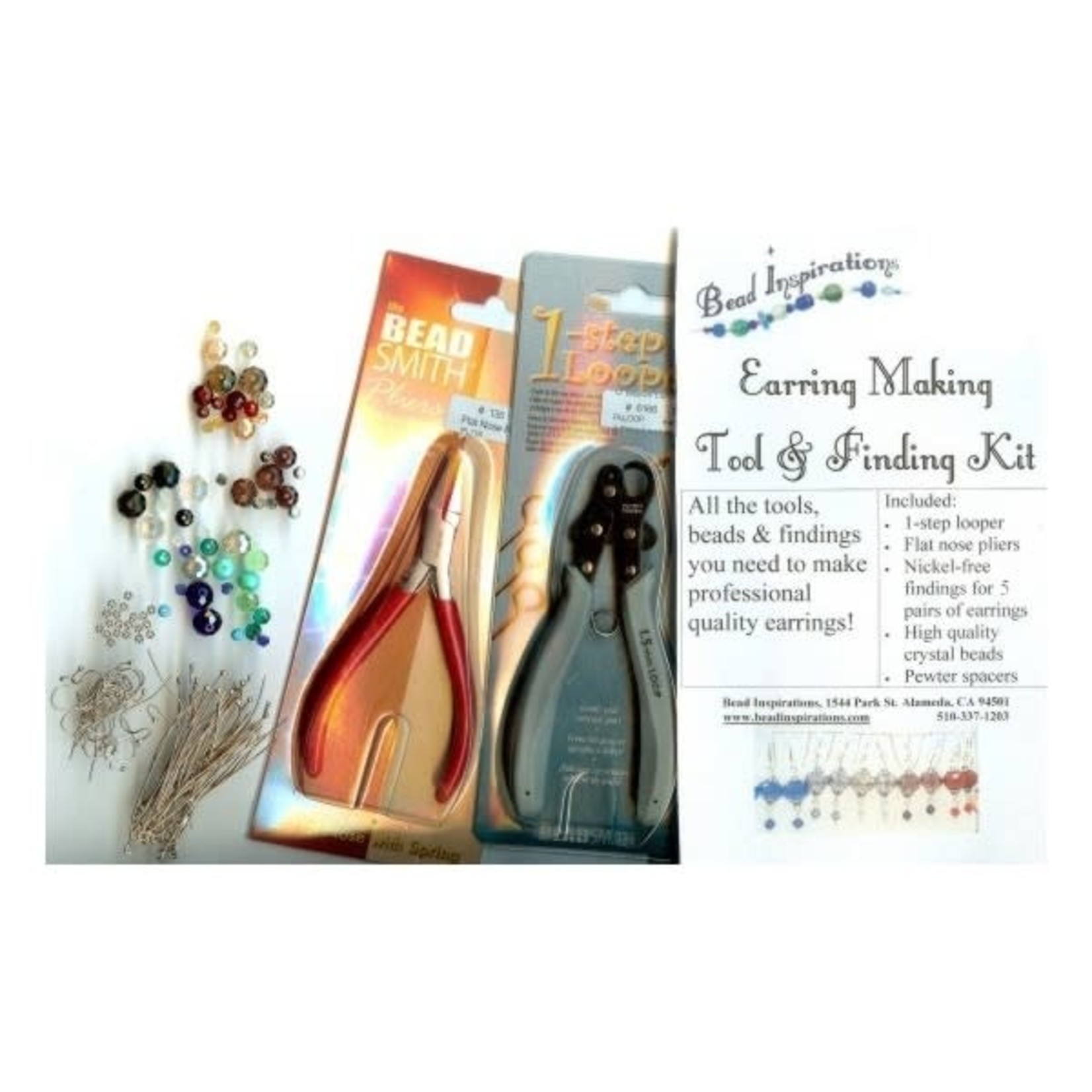 Earring Making Tool and Finding Kit