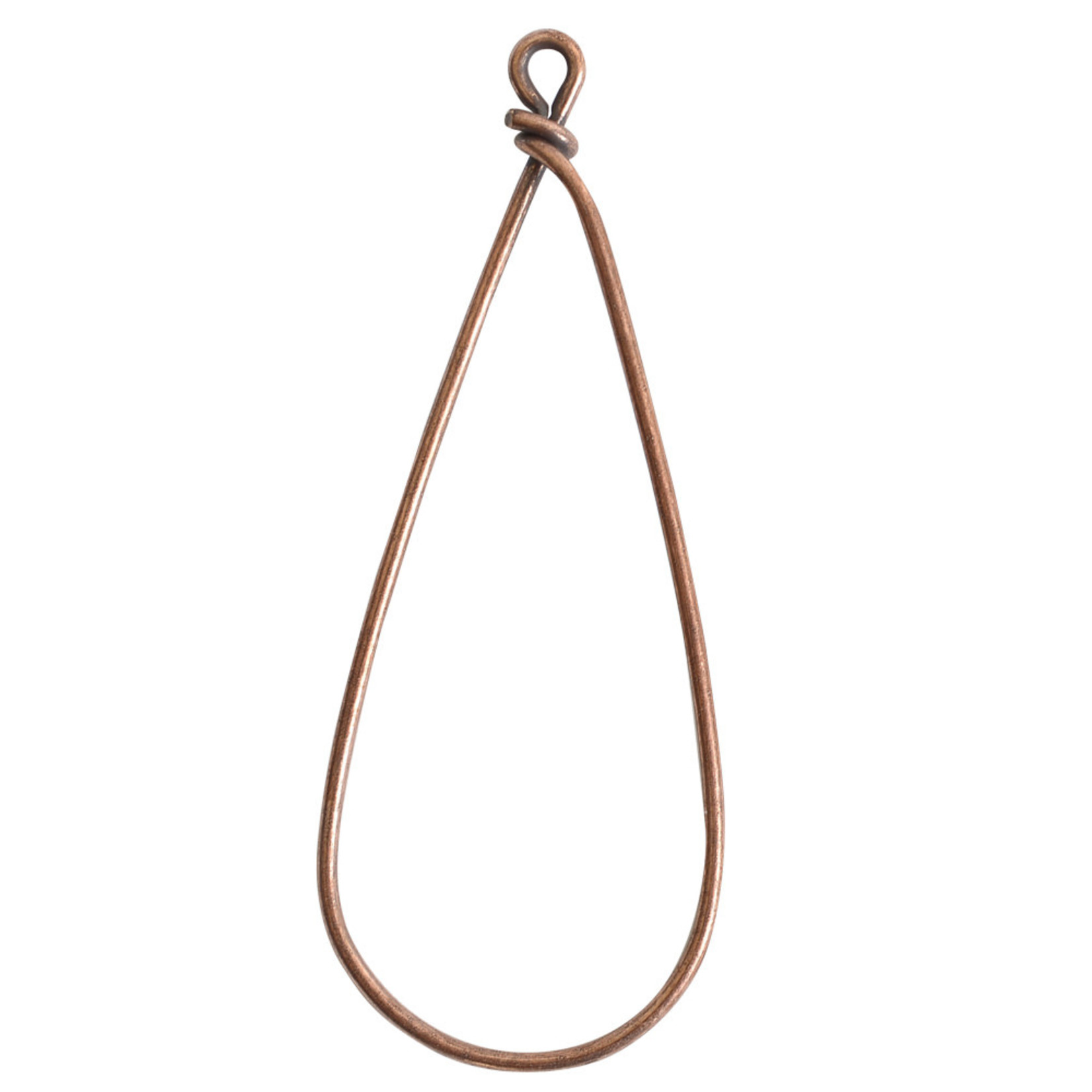 Nunn Design Wire Frame Drop - Copper Plated