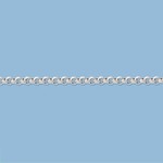 Sterling Silver Rolo Chain 4.5mm - 1"