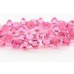 Swarovski 8mm Top Drilled Rose - 15 Pieces