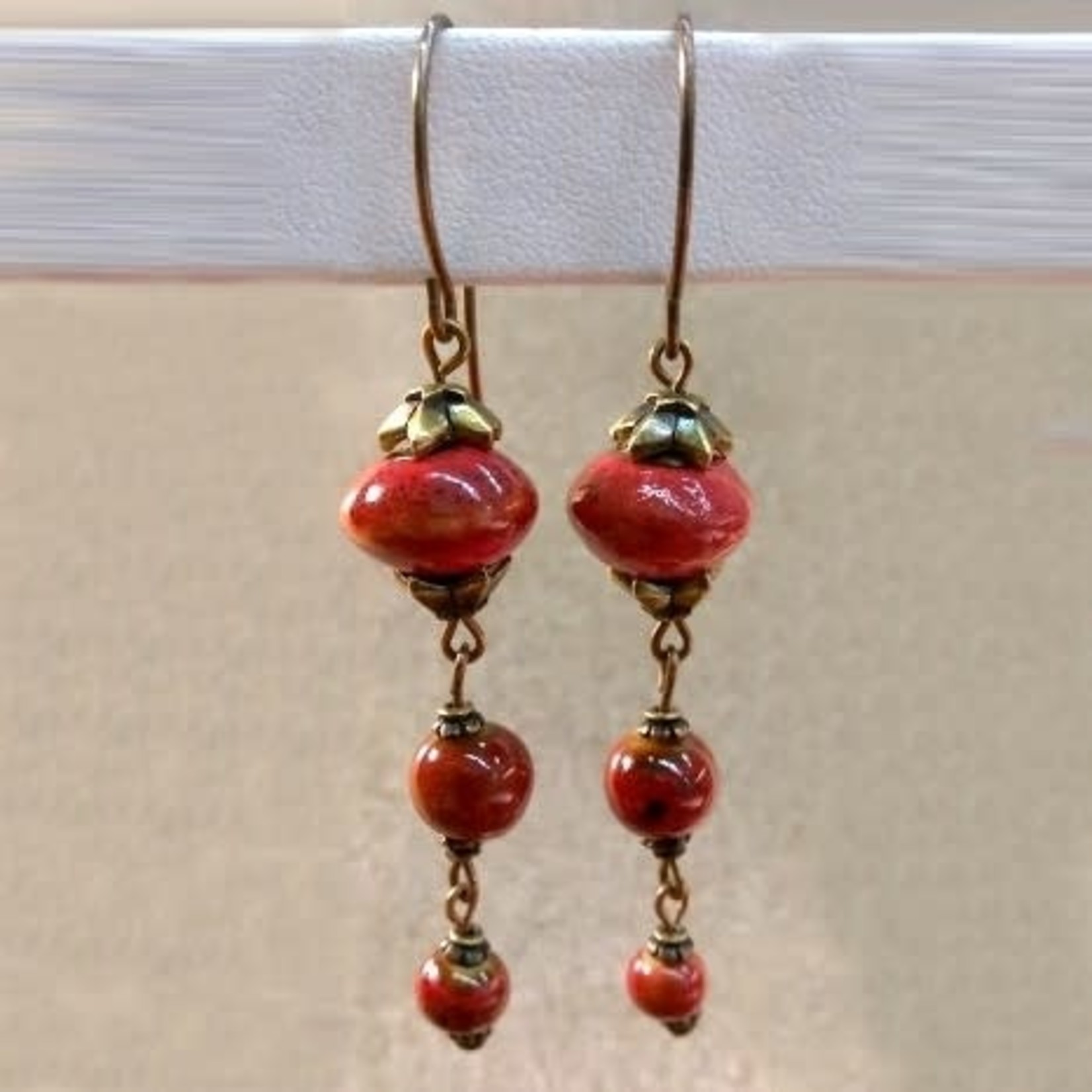 Bead Inspirations Triple Passion Earrings