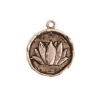 Lotus Silver Plated Charm