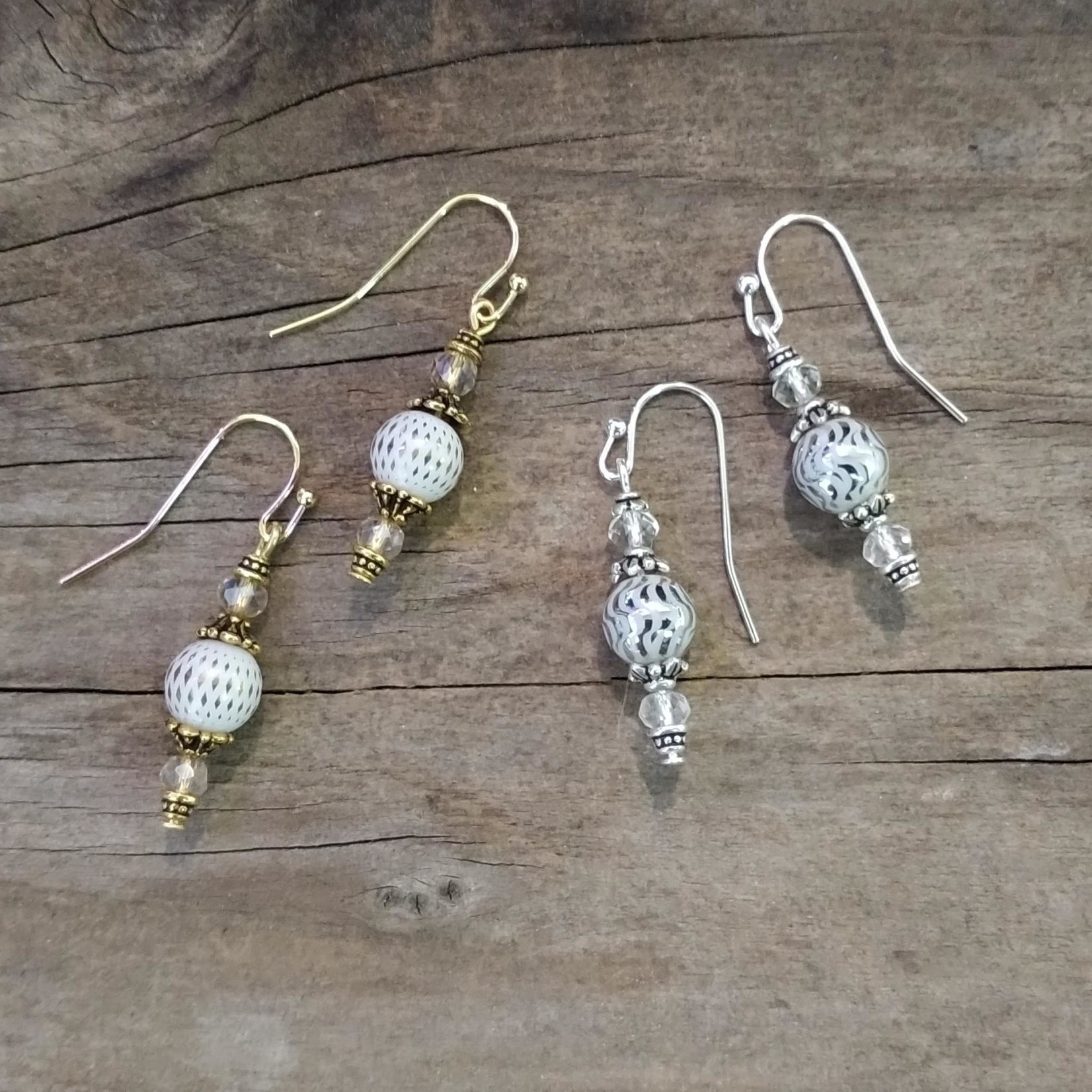 Icicle Silver Earring Kit