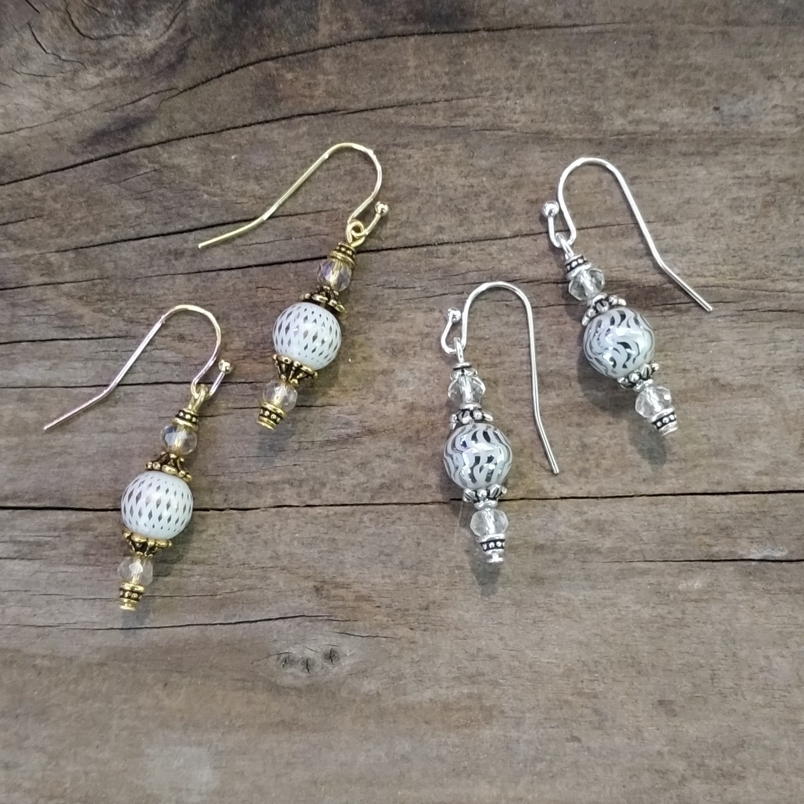 Bead Inspirations Icicle Gold Earring Kit