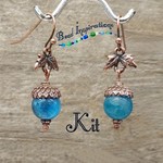 Acorn Apatite Earring Kit