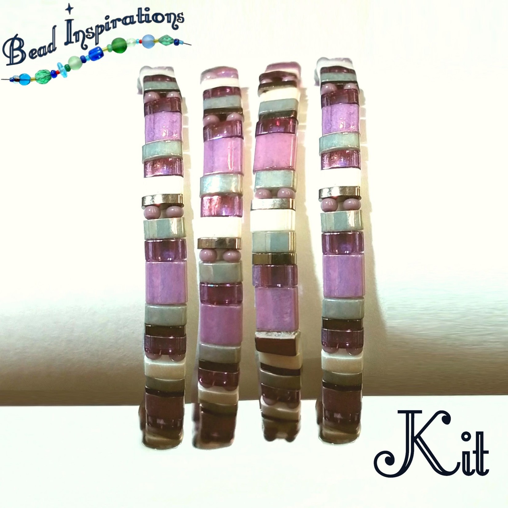 Tila Stacker Bracelet Kit - Purple Passion