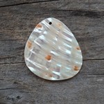 Abalone Shell Teardrop Pendant