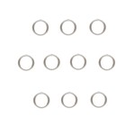 Sterling Silver 6mm 20g Closed Jump Ring - 10 Pieces