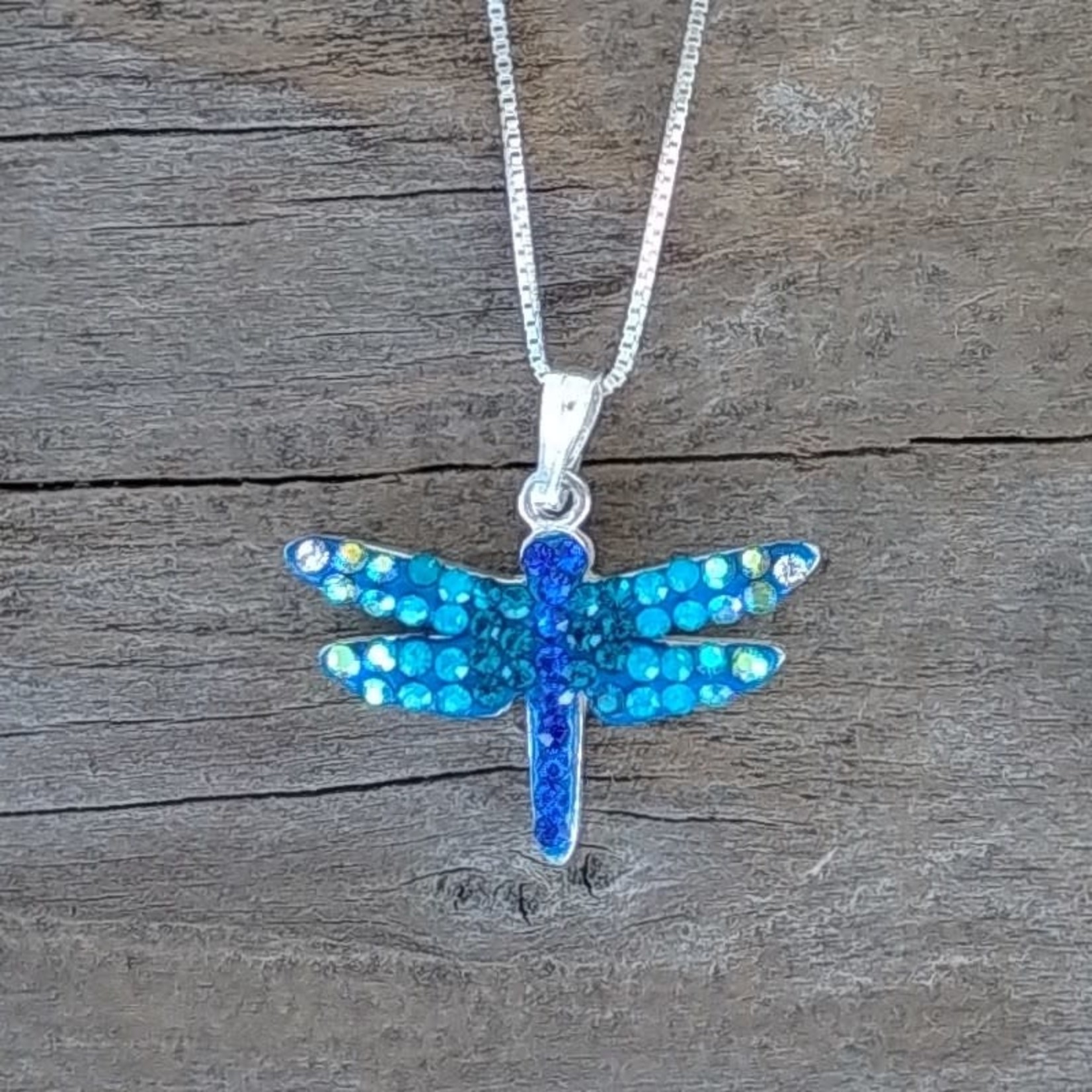 Mosaico Mosaico Dragonfly Sterling Silver Necklace