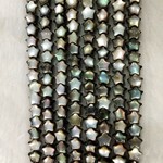 Star Black Mother of Pearl 6mm Bead - 25 Pieces