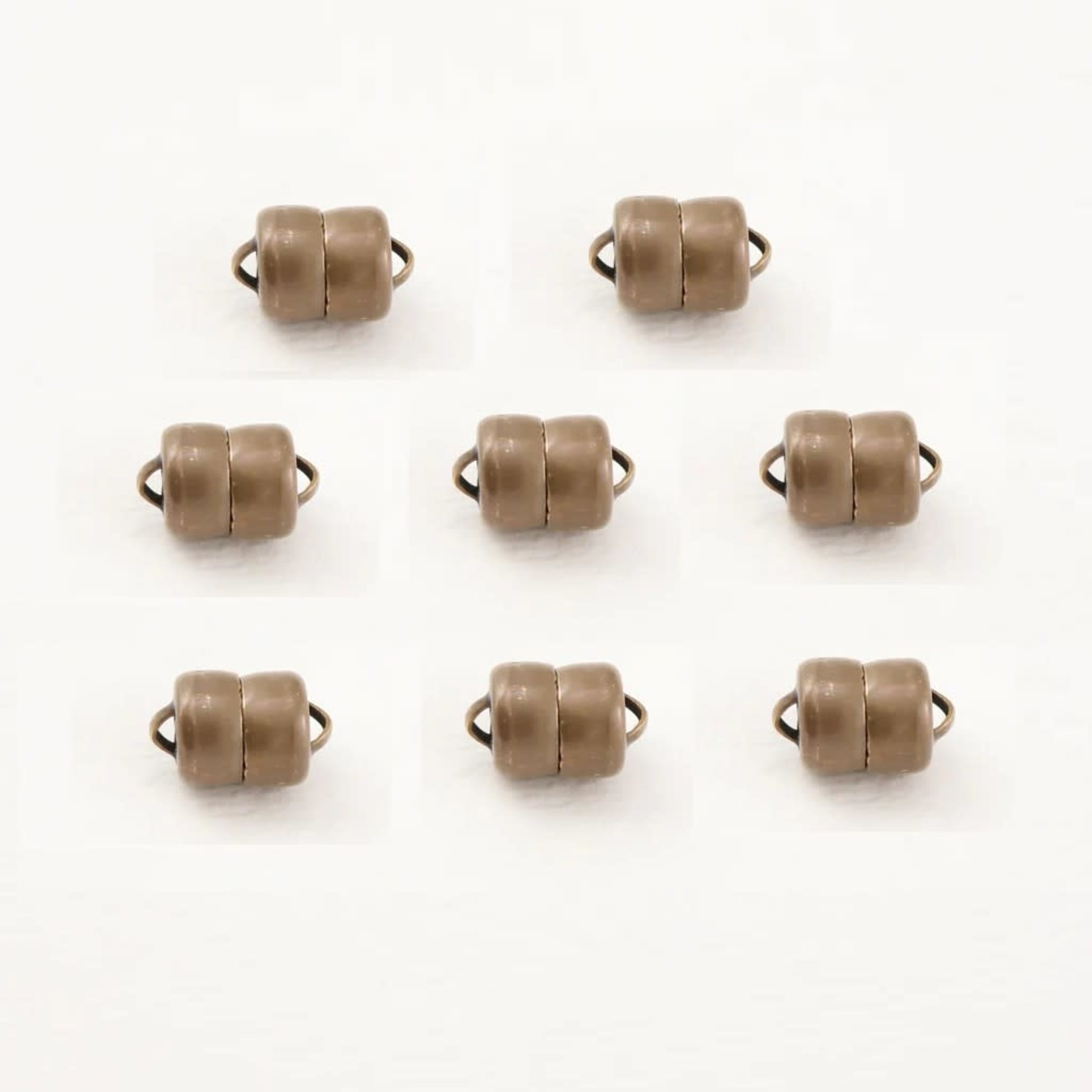 Vintaj Vintaj Brass MAG-LOK Magnetic Clasp Set - 8 Sets