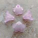 Lucite Bellflower Bead 14x10mm Lilac Light