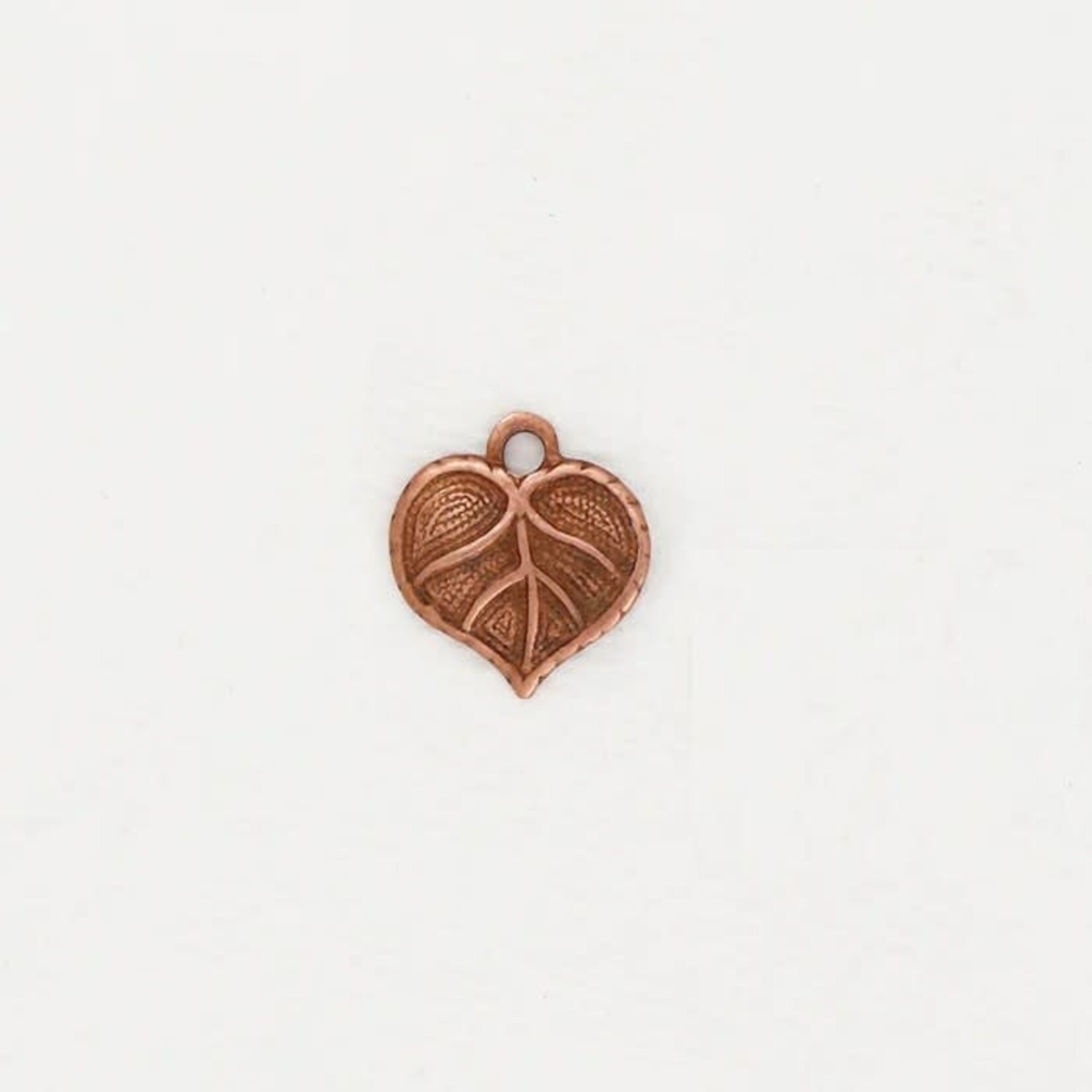 Vintaj Vintaj Artisan Copper Teensie Nouveau Leaf