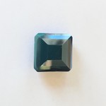 Faceted Crystal Square Midnight Water Bead