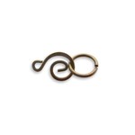 Vintaj Vintaj Brass Swirl Clasp Set