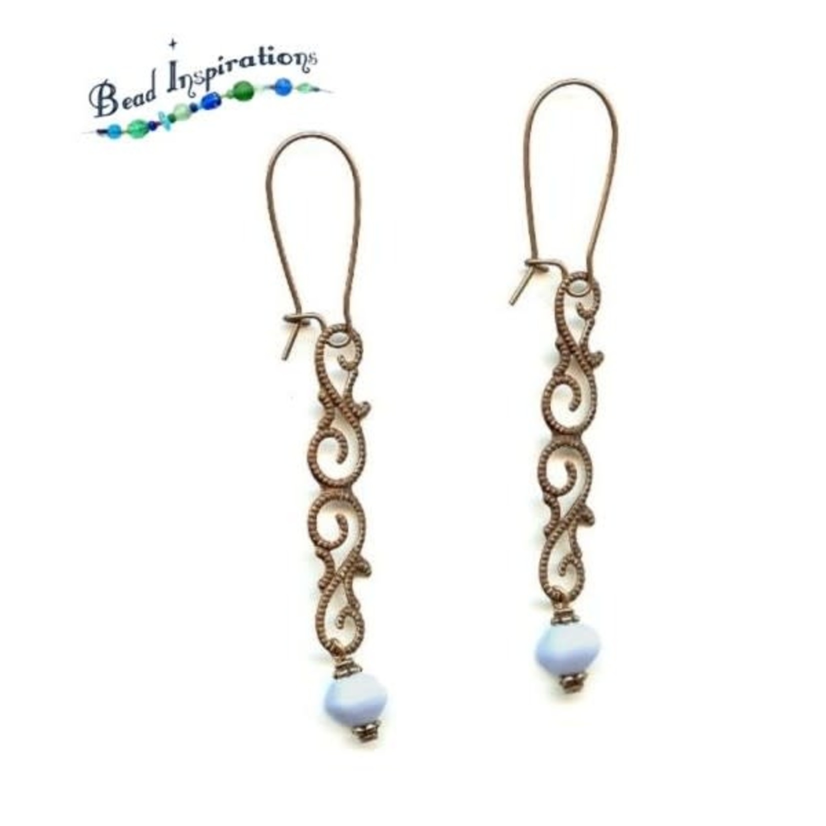 Bead Inspirations Scroll Drops Earring Kit