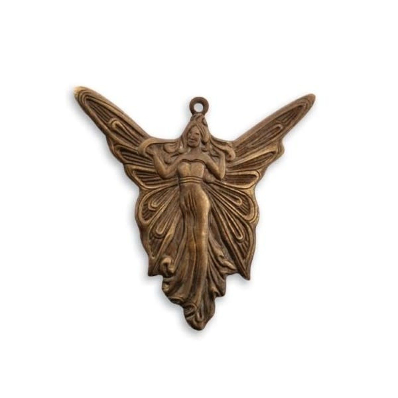 Vintaj Vintaj Brass Art Deco Angel