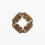 Vintaj Vintaj Brass Waterlily Toggle Ring - 27mm