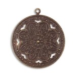 Vintaj Vintaj Brass Viola Scrollwork