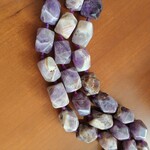 Cape Amethyst Large Nugget Bead 14x20mm