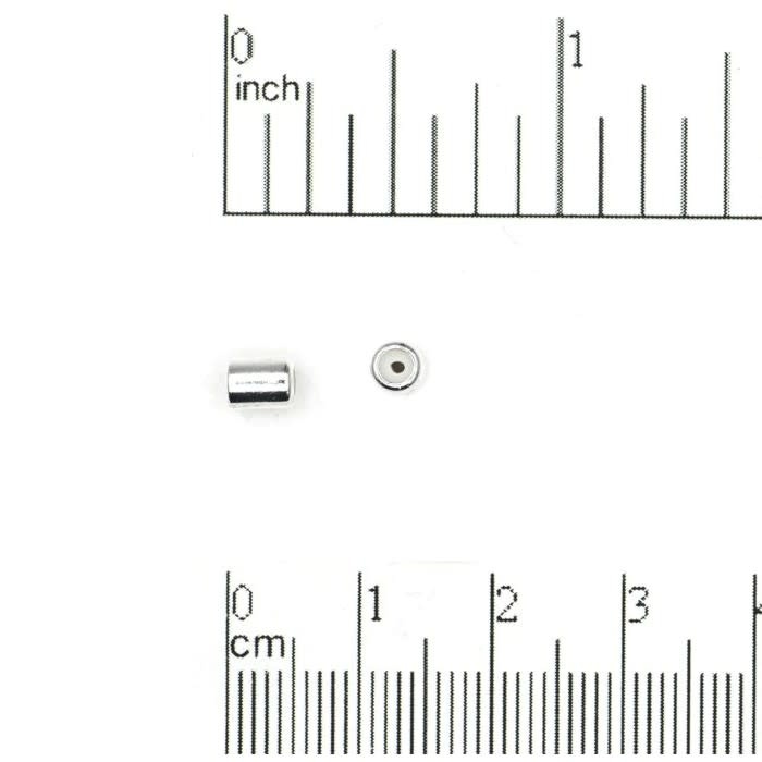 String on Clasp, 4x5mm with 1mm Silicone Grommet String on Clasp, 4x5mm with 1mm Silicone Grommet
