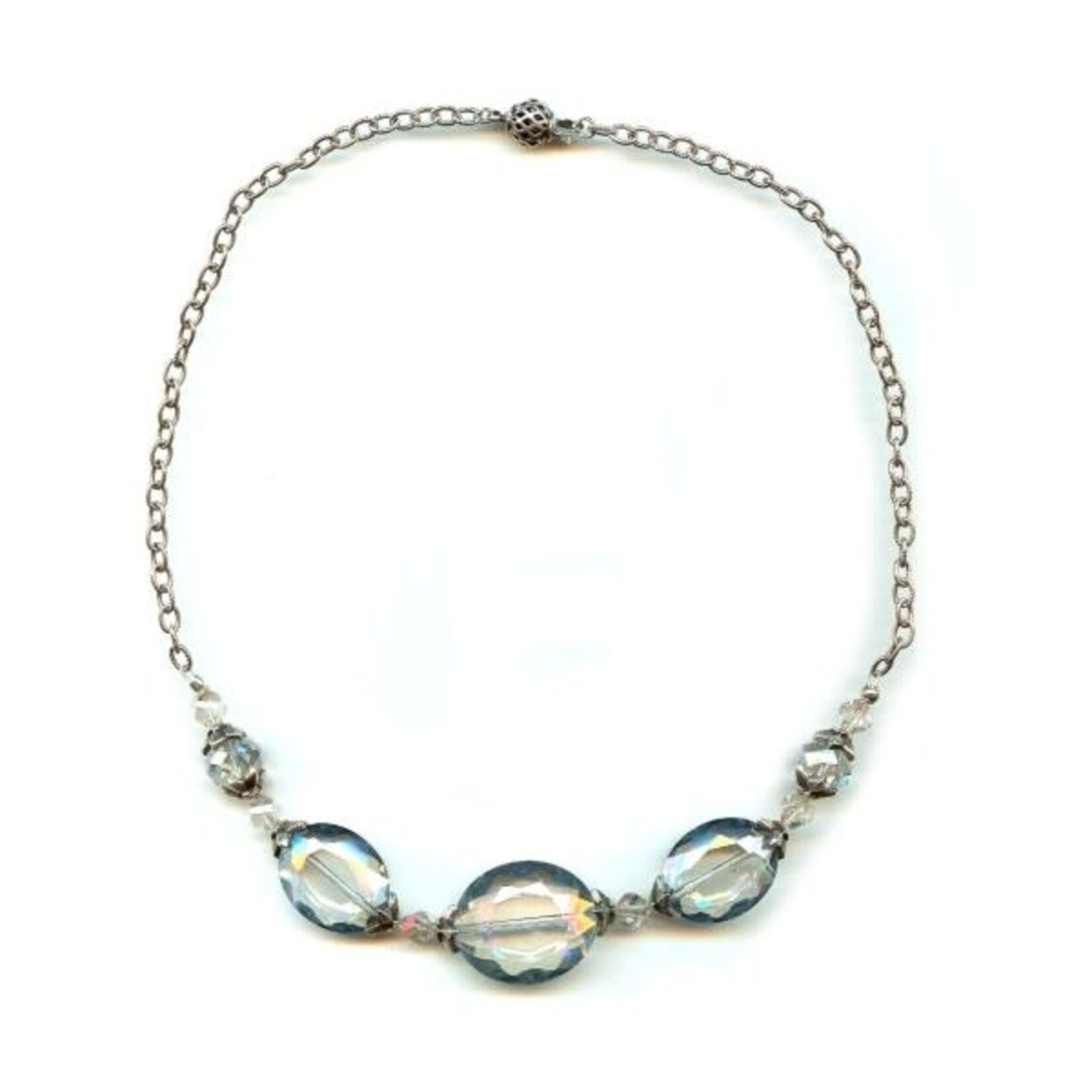 Nunn Design Small Textured Cable Chain - Antique Silver Plated