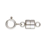 Magnetic Clasp Converter - Sterling Silver 4.5mm w/ 5mm Spring Ring