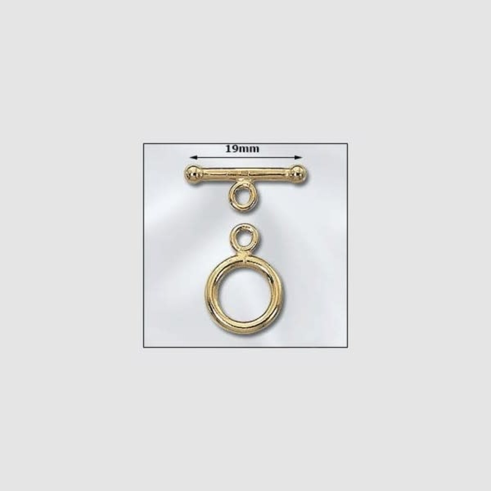 Gold Filled Toggle 12mm Clasp Set