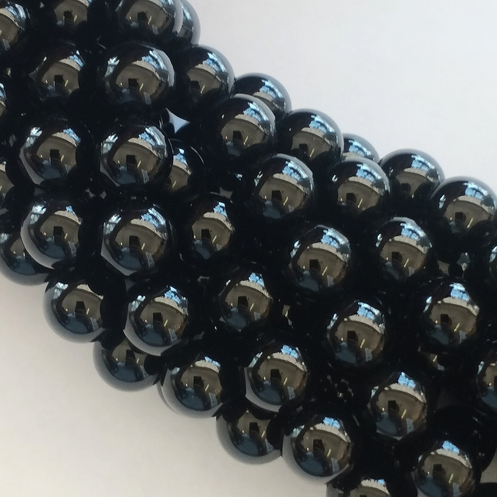 Onyx 10mm Round Bead Strand