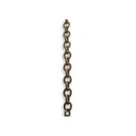 Vintaj Vintaj Brass 3.5mm x 4mm Cable Chain with Flattened Loops CH40