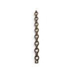 Vintaj Vintaj Brass 3.5x4.2mm Cable Chain with Flattened Loops CH40