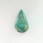 Natural Turquoise Side Drilled Teardrop Bead (Large) from Hubei