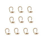 Gold Filled Bead Tip - 10 Pieces