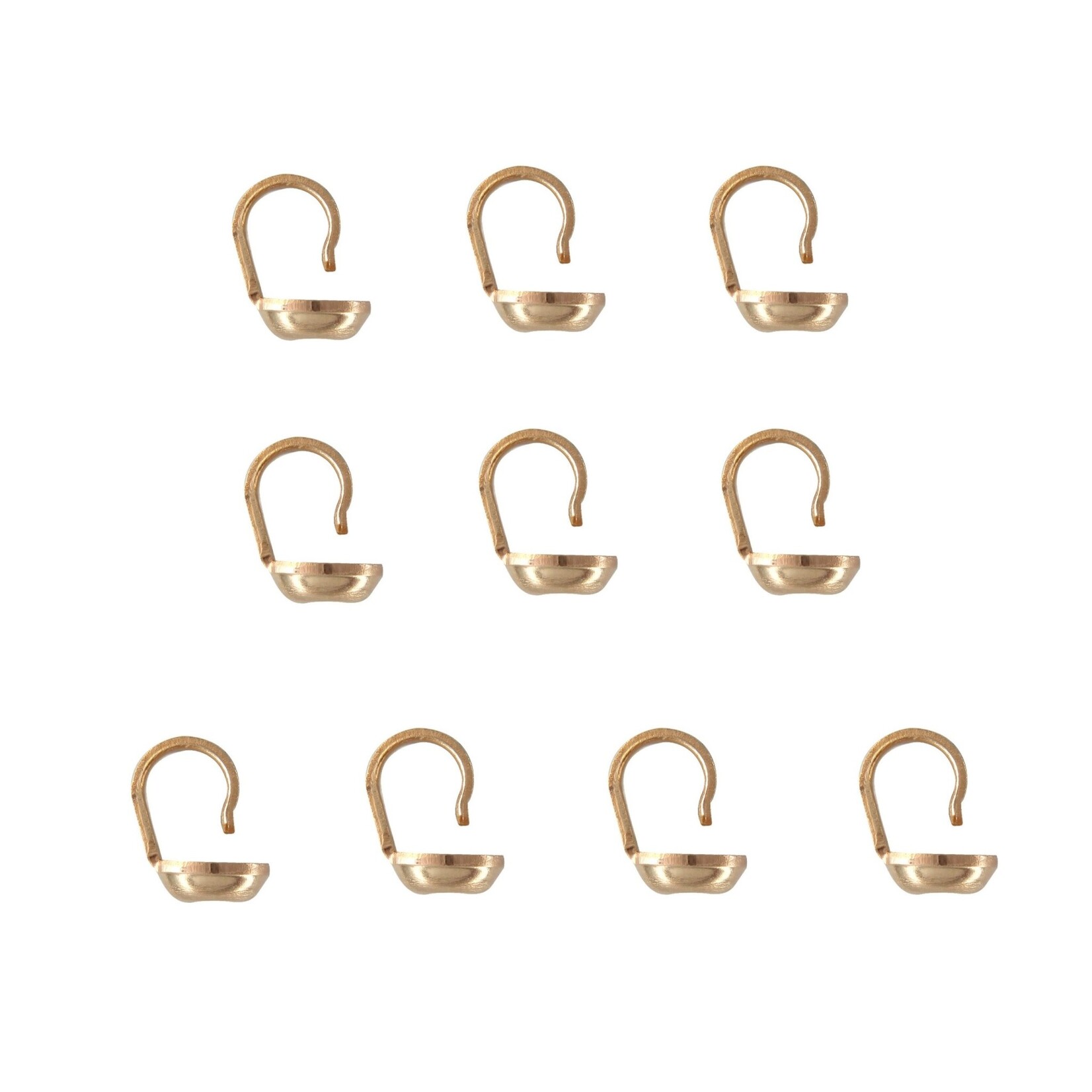 Gold Filled Bead Tip - 10 Pieces