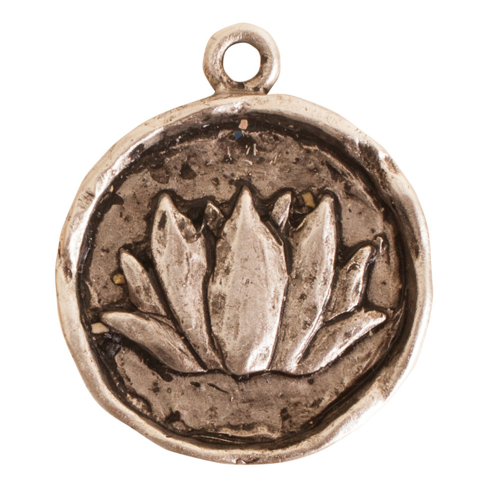 Lotus Silver Plated Charm
