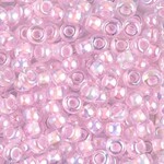Miyuki Miyuki 6/0 Pink Lined Crystal AB Seed Beads