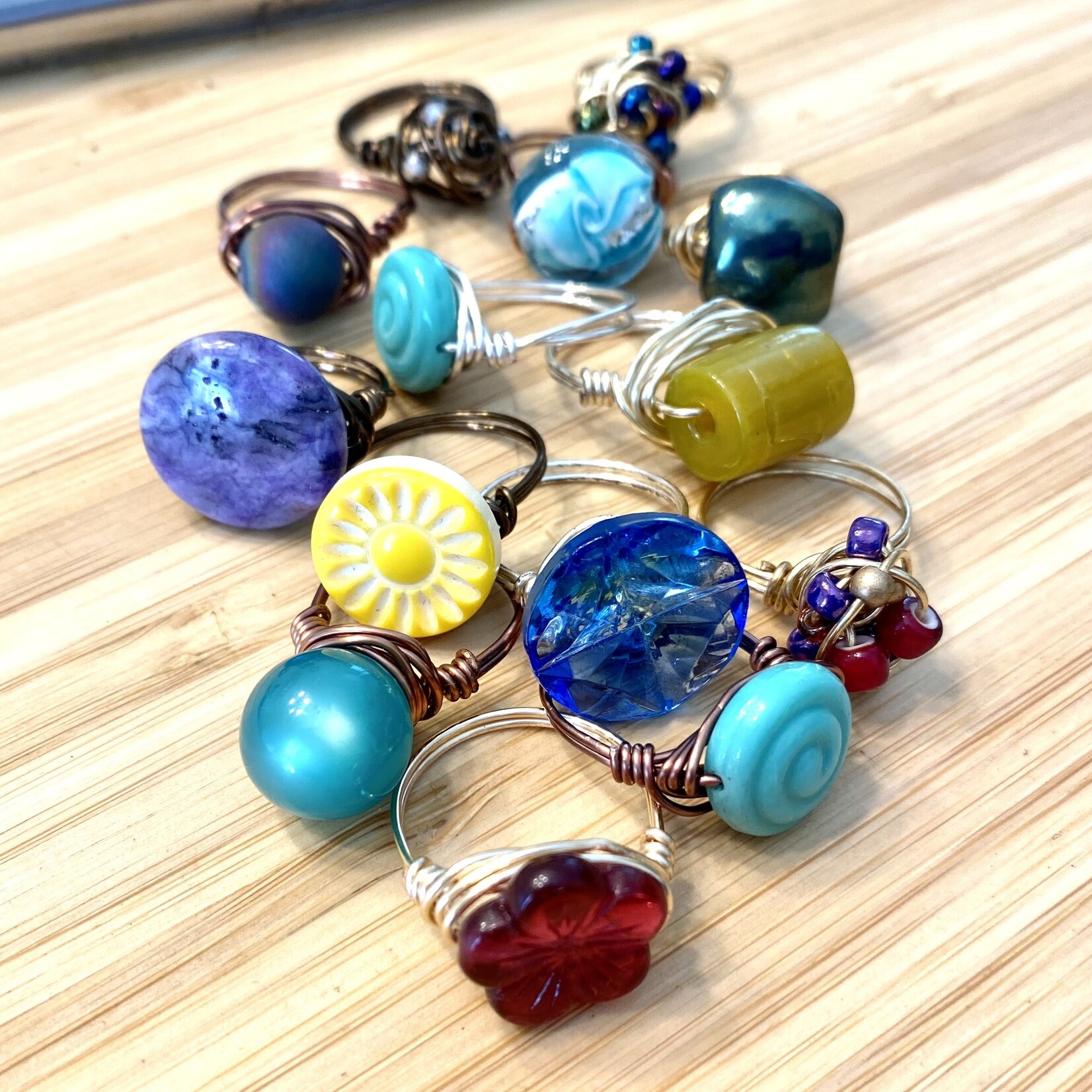 Wire Wrapped Rings Class