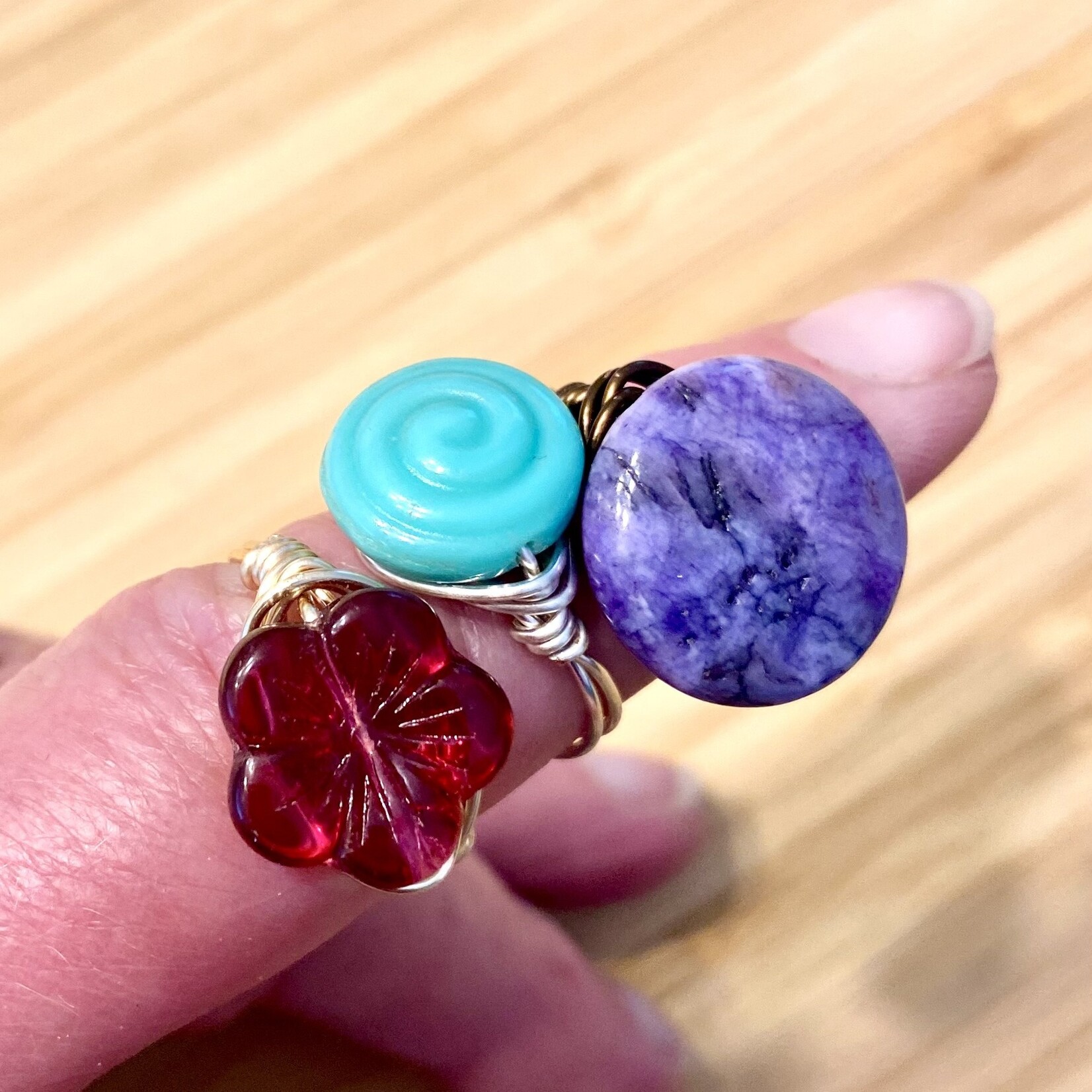 Wire Wrapped Rings Class