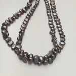 Freshwater Pearl Strand - 7-8mm Flattish Taupe