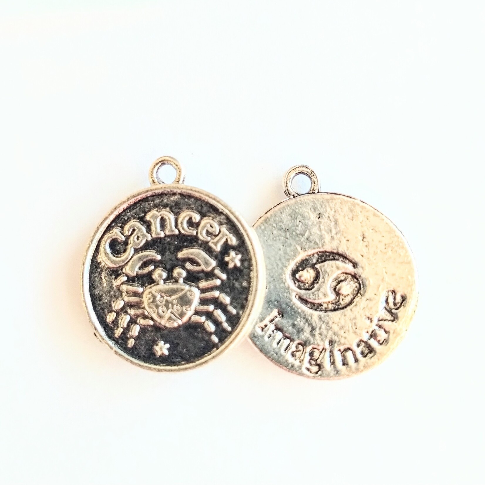 Cancer Silver Zodiac Charm