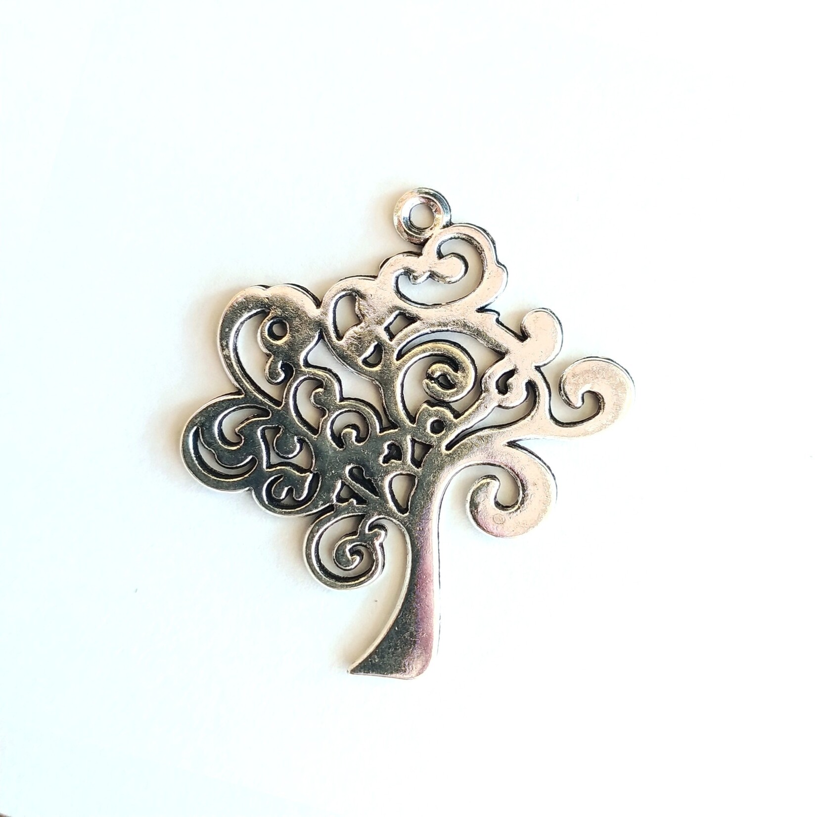 Tree of Life Large Silver Charm