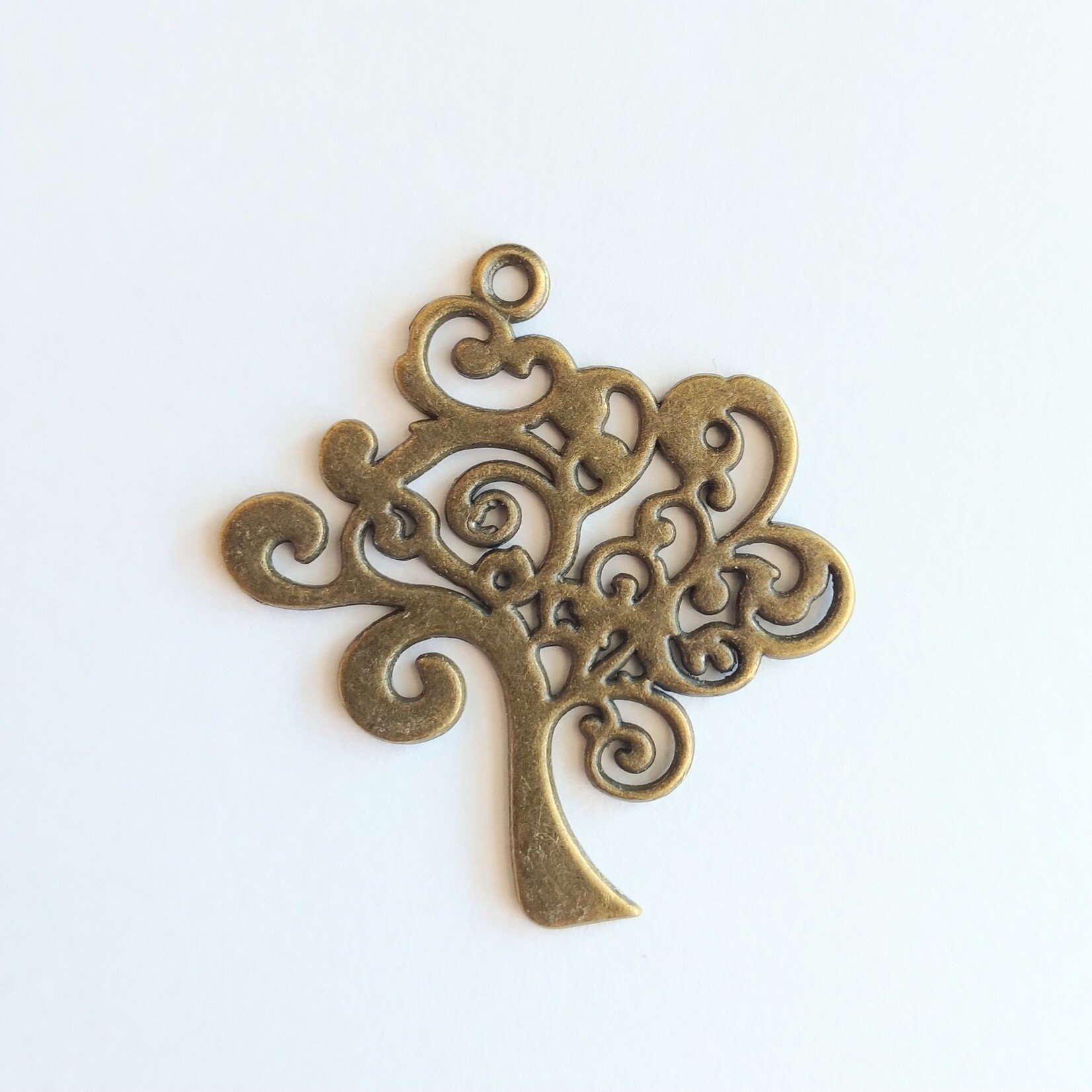 Tree of Life Pendant - Brass Plated